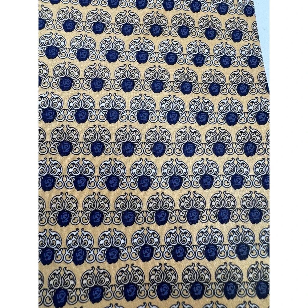 VINTAGE Di  Moggio Tie 100% Silk Korea Made Necktie Business GEOMETRIC